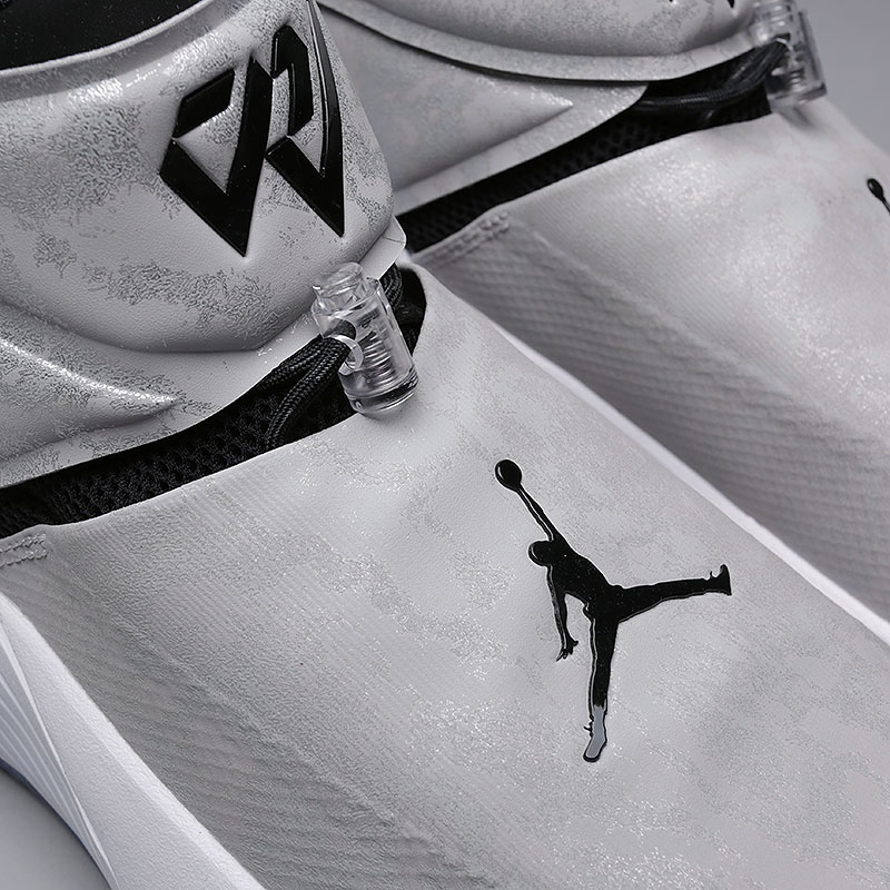 мужские серые баскетбольные кроссовки Jordan Why Not Zer0.1 AA2510-034 - цена, описание, фото 3